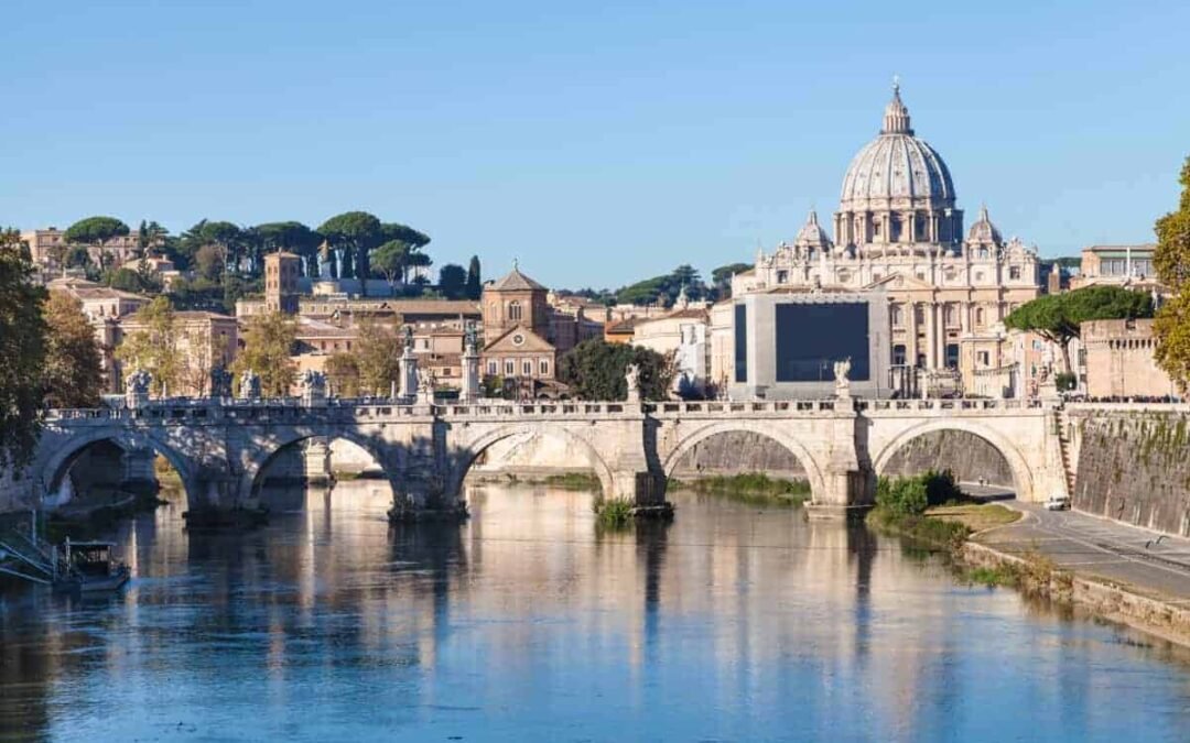 Rome And Vatican City Skyline